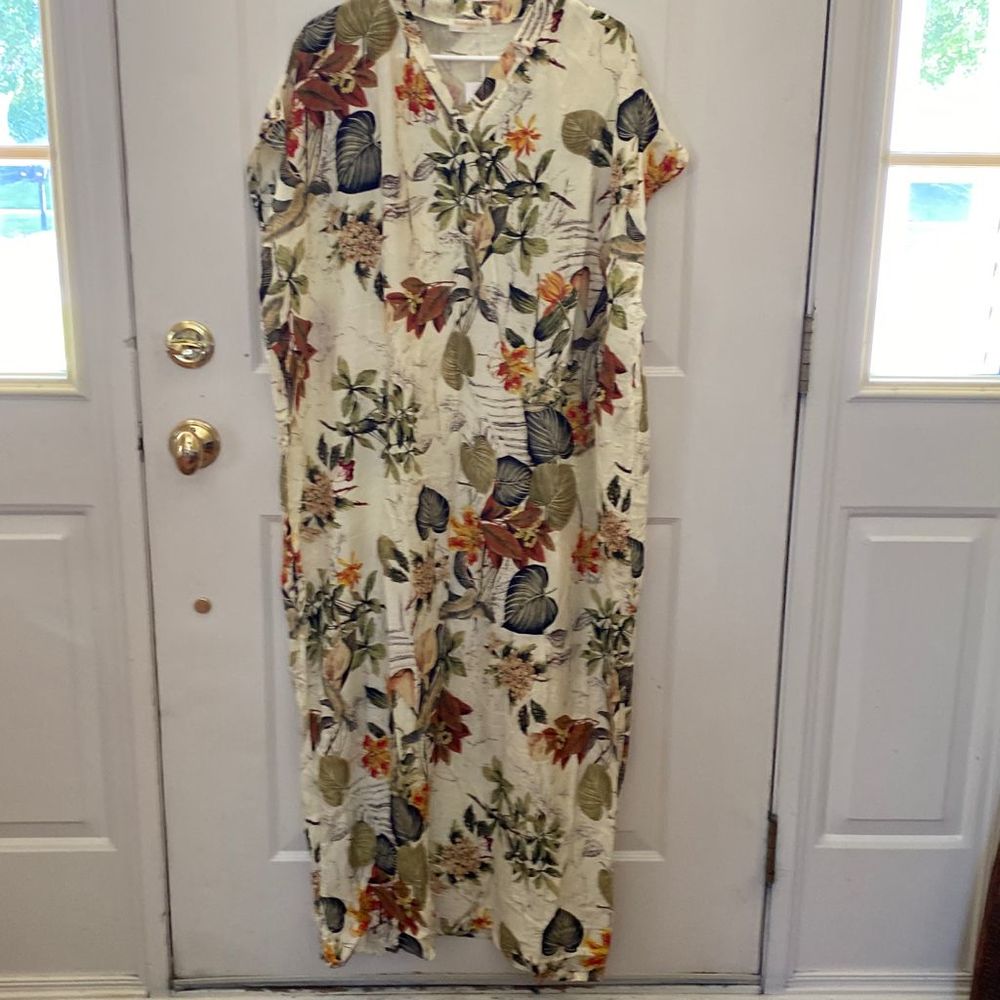 Seven Islands Caftan Swimsuit Coverup MuMu ONE Size